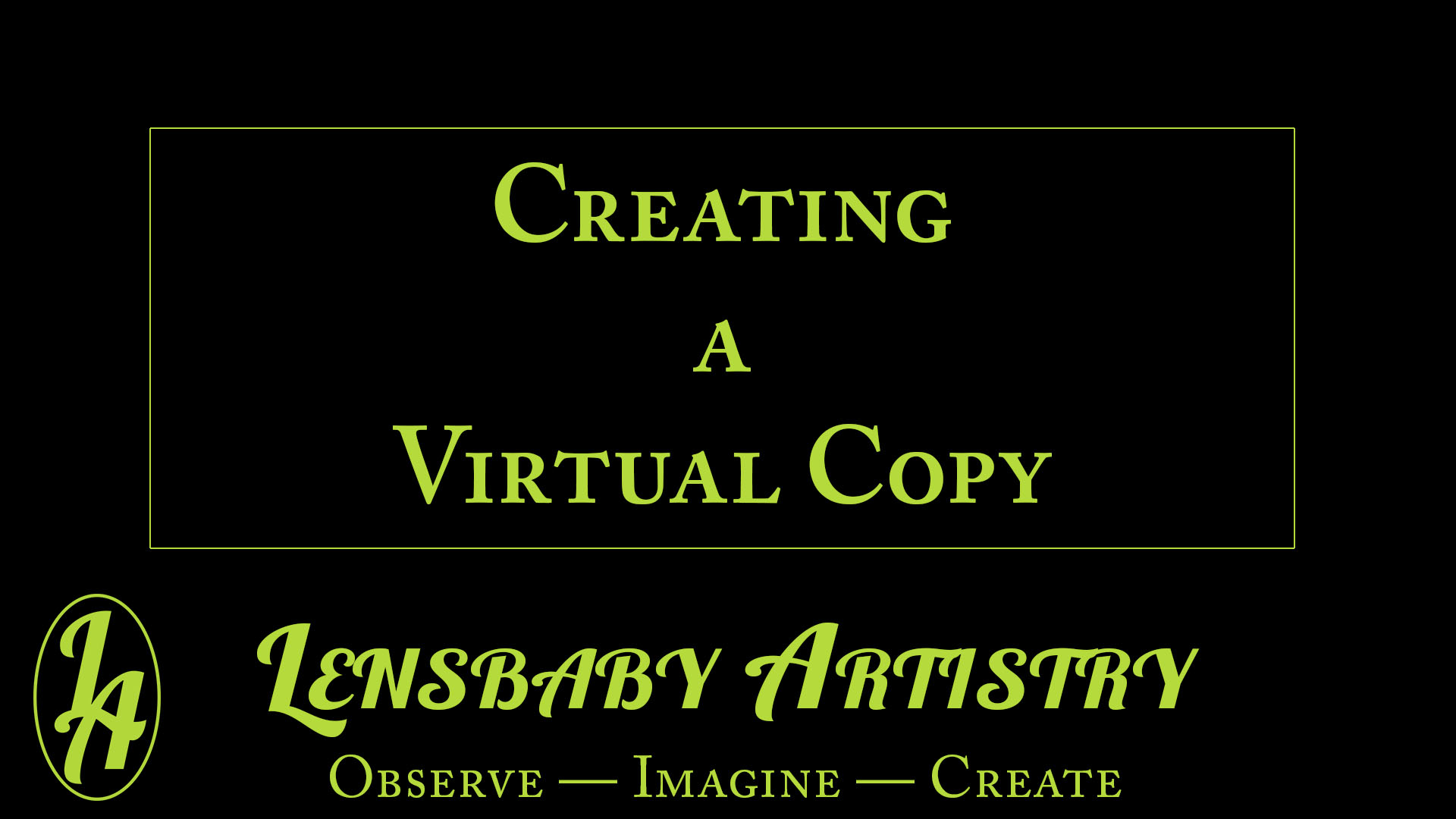 Virtual Copy