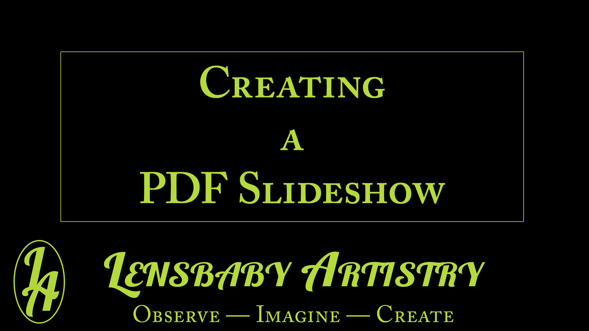 PDF Slideshow